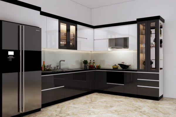 thung-tu-bep-inox-canh-acrylic-bong-guong