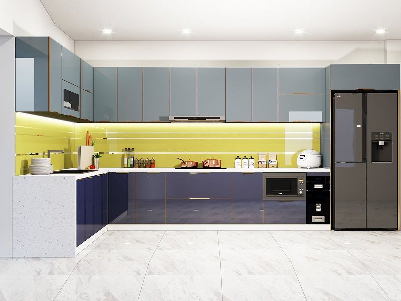 Các loại tủ bếp gỗ công nghiệp đang được ưa chuộng 